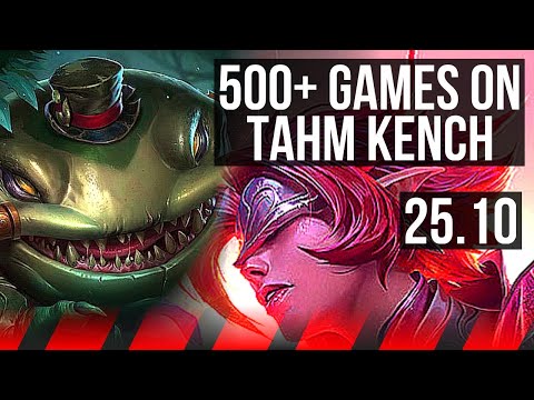 TAHM KENCH vs RIVEN (TOP) | 6 solo kills, 17/4/8, 500+ games, Rank 13 Tahm | TR Grandmaster | 25.10