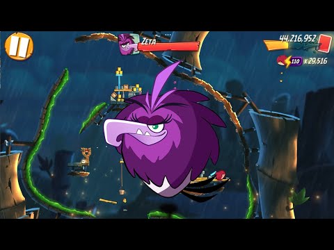 ANGRY BIRDS 2 Boss Zeta - KING PIG PANIC DAILY CHALLENGE (Dec/27/2021)