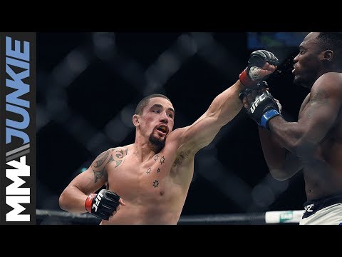 Robert Whittaker says fighting Yoel Romero the real reward at UFC 213