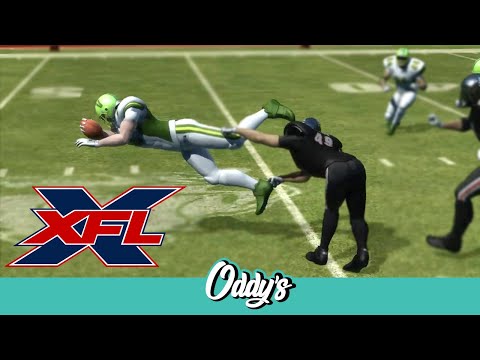 XFL in Backbreaker! - Big Hit Highlight