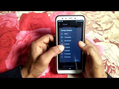 how to set screen timeout MiA2 phone, MiA2 mai screen timeout set kaise karen