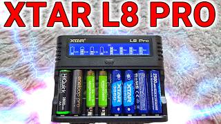 XTAR L8 PRO review Incredible but simple battery charger