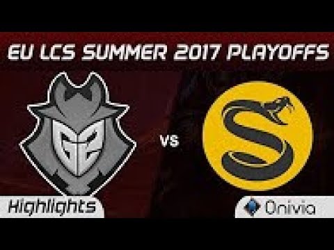 G2 vs SPY Highlights Game 4 EU LCS SUMMER 2017 PLAYOFFS G2 Esports vs Splyce by Onivia