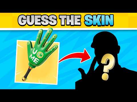 Guess The FORTNITE SKIN By Its Pickaxe
