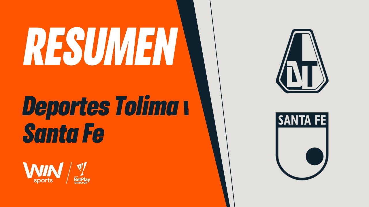 Deportes Tolima vs Independiente Santa Fe Highlights