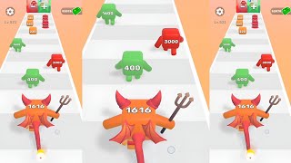 Level Up Numbers with the best aura of satisfying number cubes collection ASMR run