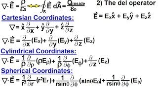 Physics - E&M: Maxwell's Equations (10 of 30) Differential Form of Gauss' Law: 2