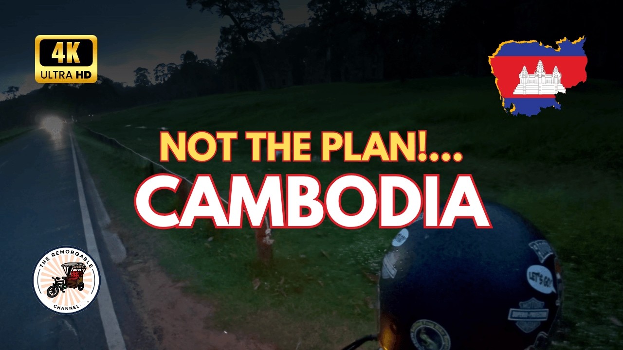 This Wasn't the Plan... Motorbike vs Cambodian Rainstorm