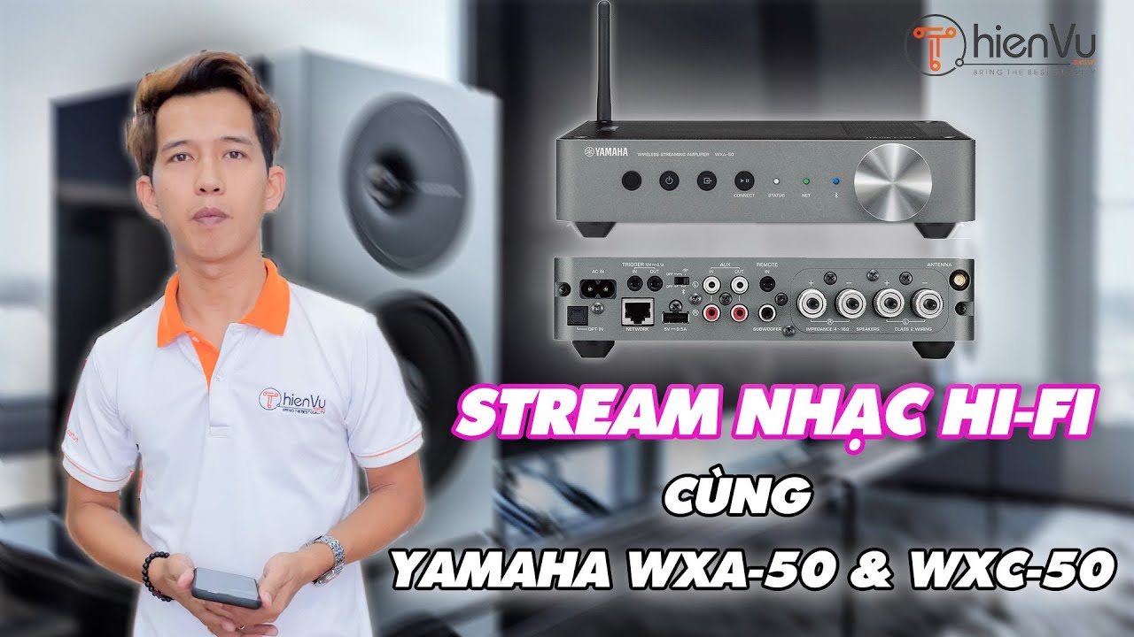 video Bộ giải mã DAC Yamaha WXC-50 Silver chính hãng 0