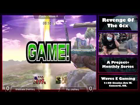 Rot6 Arcadian Pools - Shadrake (Ike) vs Pao (ROB, Ivysaur)