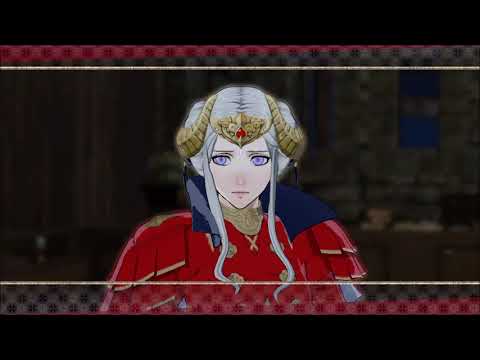 Fire Emblem Three Houses - Edelgard draws Byleth