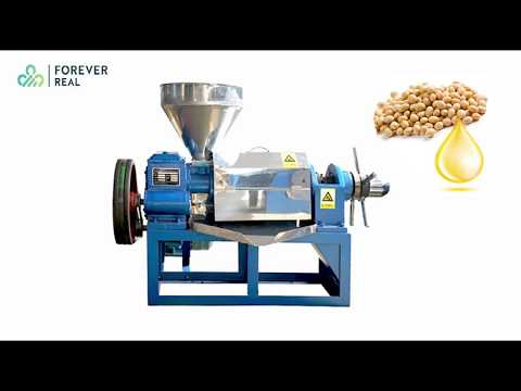 2-3T/D oil press machine for soya/soybean oil making machine_China