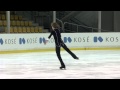ISU 2015 Jr Grand Prix Men Free Skate Riga Lukas BRITSCHGI SUI