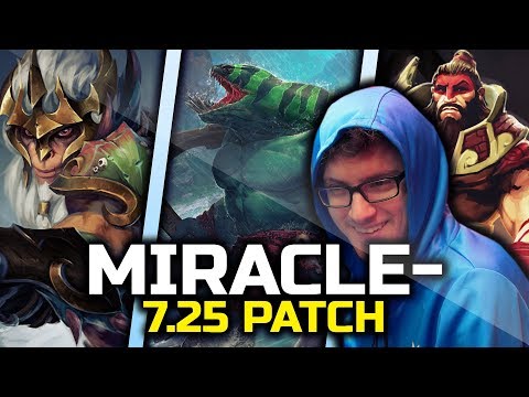 Miracle 7.25 Patch EPIC Gameplay Compilation Dota 2