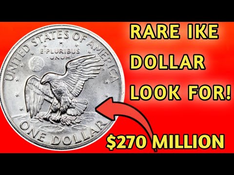1972 IKE Dollar coins worth money. We look at Eisenhower dollars how much is it worth.
