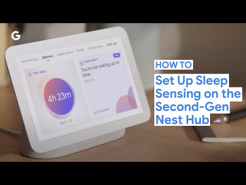How to Set Up Sleep Sensing on the Second-Gen Nest Hub From Google