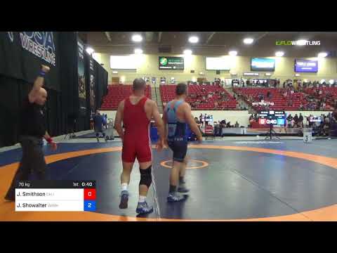 2018 Marine Corps US Open/Masters B Freestyle 70 Rnd Of 16 - James Smithson (Cali) Vs. Jeff Showal