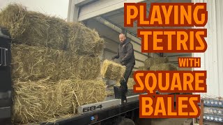 How To Stack Square Bales On A Flatbed Truck Properly