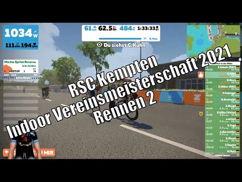 RSC Kempten Indoor Vereinsmeisterschaft 2021 - Rennen 2