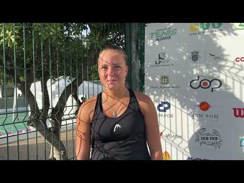 Flash interview com Angelina Voloshchuk — 1R Loulé Open by Cimpor 2023