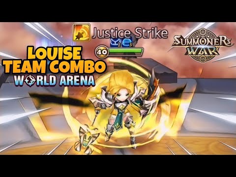 Louise Team Combo in World Arena Ep. 3 - Summoners War