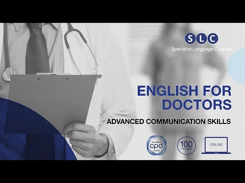 English for Doctors Online Course for Universities Schools | Specialist Language Courses