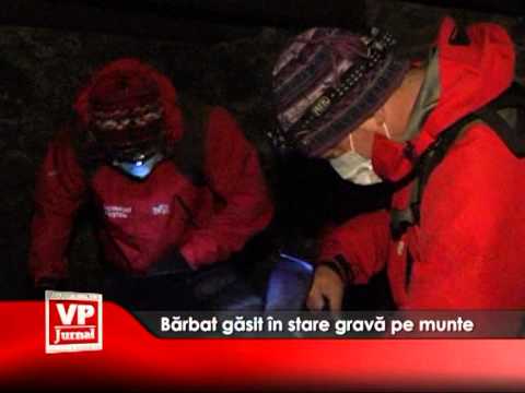 Bărbat găsit în stare gravă pe munte