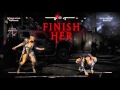 Mortal Kombat X D'Vorah Brood Mother Mirror Match, Vak Phoenix vs Brian5524 X-ray Salt