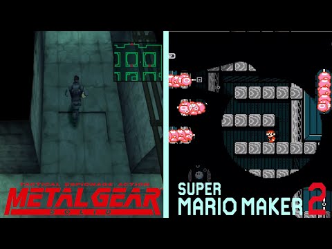 Super Mario Maker 2: Metal Gear Solid Showcase