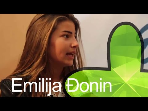 Junior Eurovision 2014: Interview with Emilija Đonin (Serbia) (Reporting from Malta)
