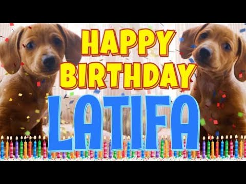 Happy Birthday Latifa! ( Funny Talking Dogs ) What Is Free On My Birthday