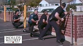 Bank Robbers Cause Mass Shootout With Cops | World’s Wildest Police Videos