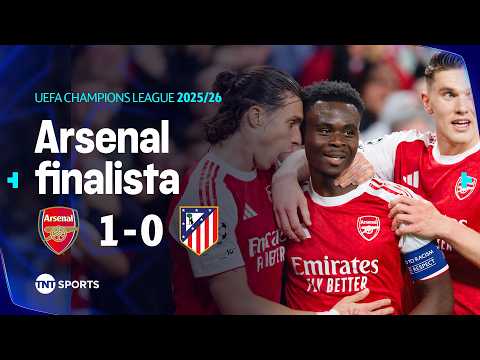 Gols e lances de Arsenal x Atlético de Madri
