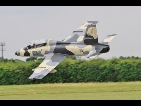 ④ GIANT 1/4 SCALE RC AERMACCHI MB-339 JETCAT P-180 RX - MWM WARBIRDS AT WINGS & WHEELS - 2015