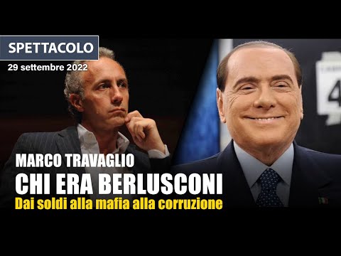 Marco Travaglio tutto su Silvio Berlusconi, chi era veramente