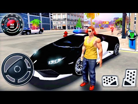 Police Car Driving in Open World 2021 - Go To Town 6: in Big City - Android GamePlay