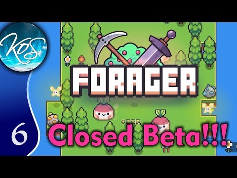 Forager Ep 6: PUZZLE SOLUTIONS - Closed Beta! - Let's Play, Gameplay