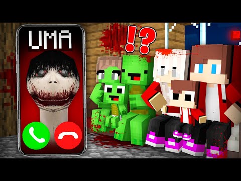Why UMA Called JJ and Mikey Family - in Minecraft Maizen!