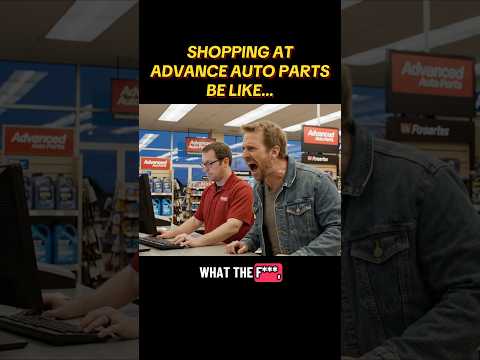 Shopping at Advance Auto Parts be like… #mechanic #carenthusiast #wrench