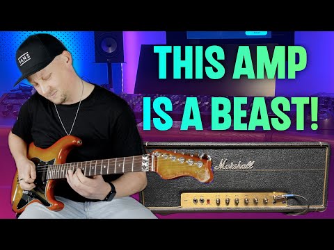 The Ultimate 80s Amp? This 1975 Marshall JMP 50 Might Be My Favorite Ever