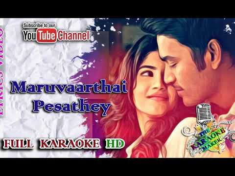 Ennai nokki paayum thota maruvaarthai pesadhe Tamil Karaoke with lyrics karaoke HQ with Tamil