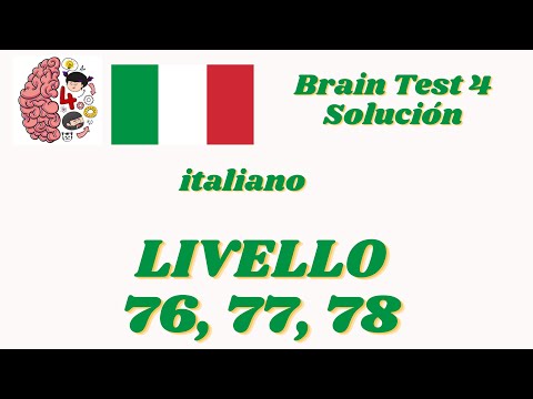 Brain Test 4 Livello 76, 77, 78 soluzioni