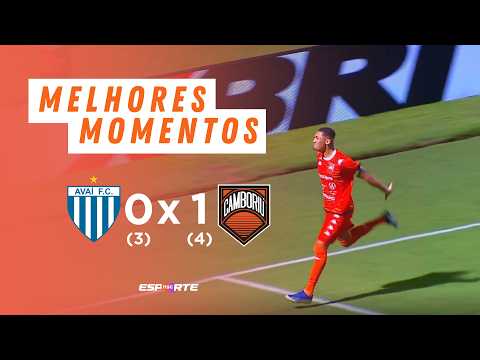 HIGHLIGHTS + PENALTIES AVAÍ X CAMBORIÚ | SANTA CATARINA STATE CHAMPIONSHIP 2026