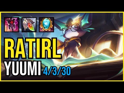 RATIRL - YUUMI vs. THRESH Support | EUW DIAMOND | PATCH 11.1