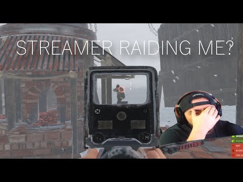 I get RAIDED and SAVED by a STREAMER - Rust
