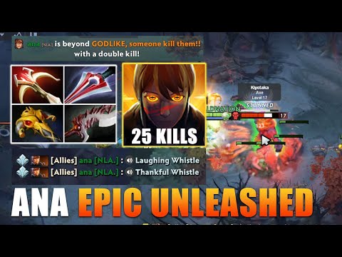 ANA Unleashed MARCI BROKEN HERO with Daedalus and Basher I 7.32B Dota 2 Top Rank Gameplay