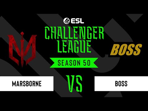 LIVE: Marsborne vs BOSS - ESL Challenger League - Season 50 NA