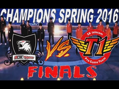 ROX vs SKT - LCK Champions 2016 Spring Finals BEST PLAYS - League of legends
