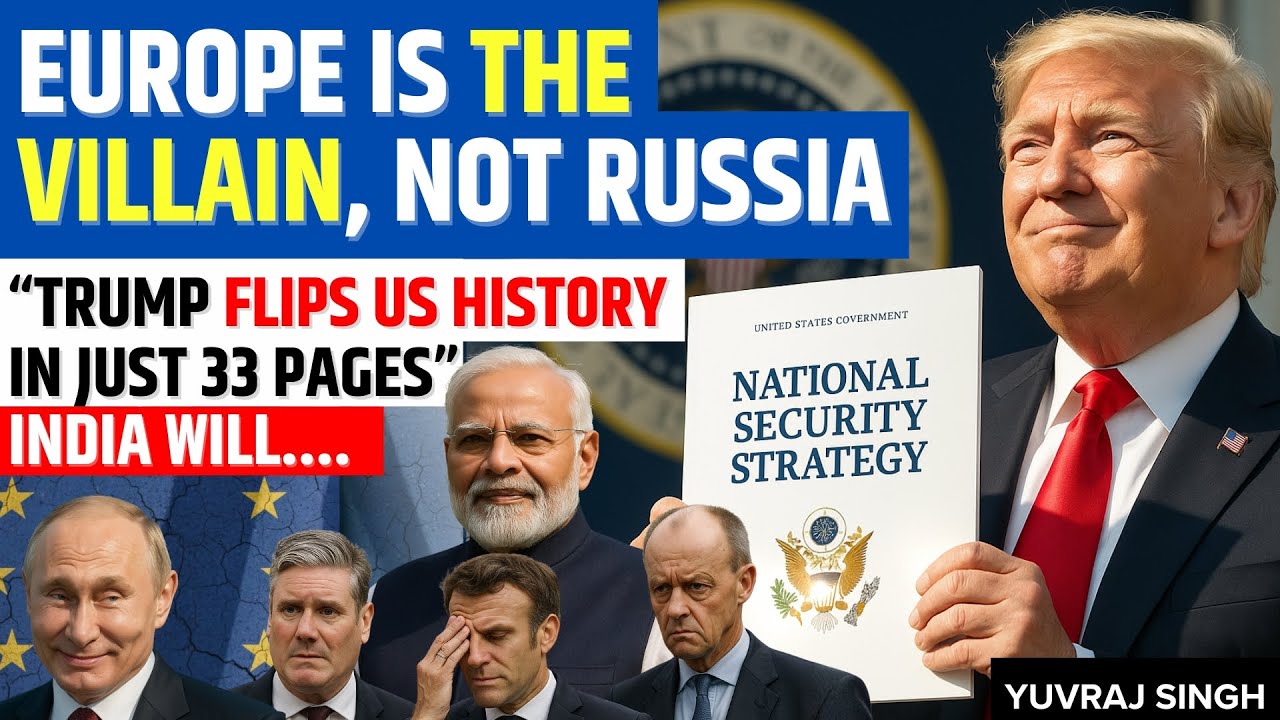 U.S. Calls Europe the New Threat, Not Russia | India’s Rising Role in the Indo-Pacific | Yuvraj