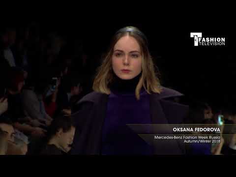 OKSANA FEDOROVA Mercedes Benz Fashion Week Russia Autumn/Winter 2018